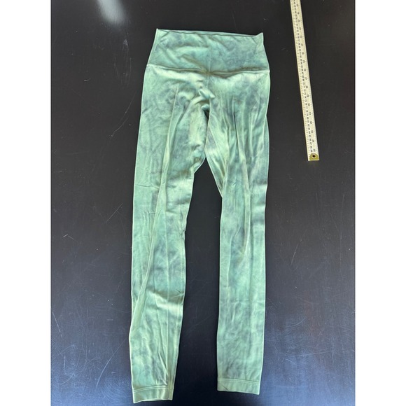 lululemon athletica Pants - Lululemon Align High-Rise Pant 28 Diamond Dye Light Sage Medium Olive Size 6